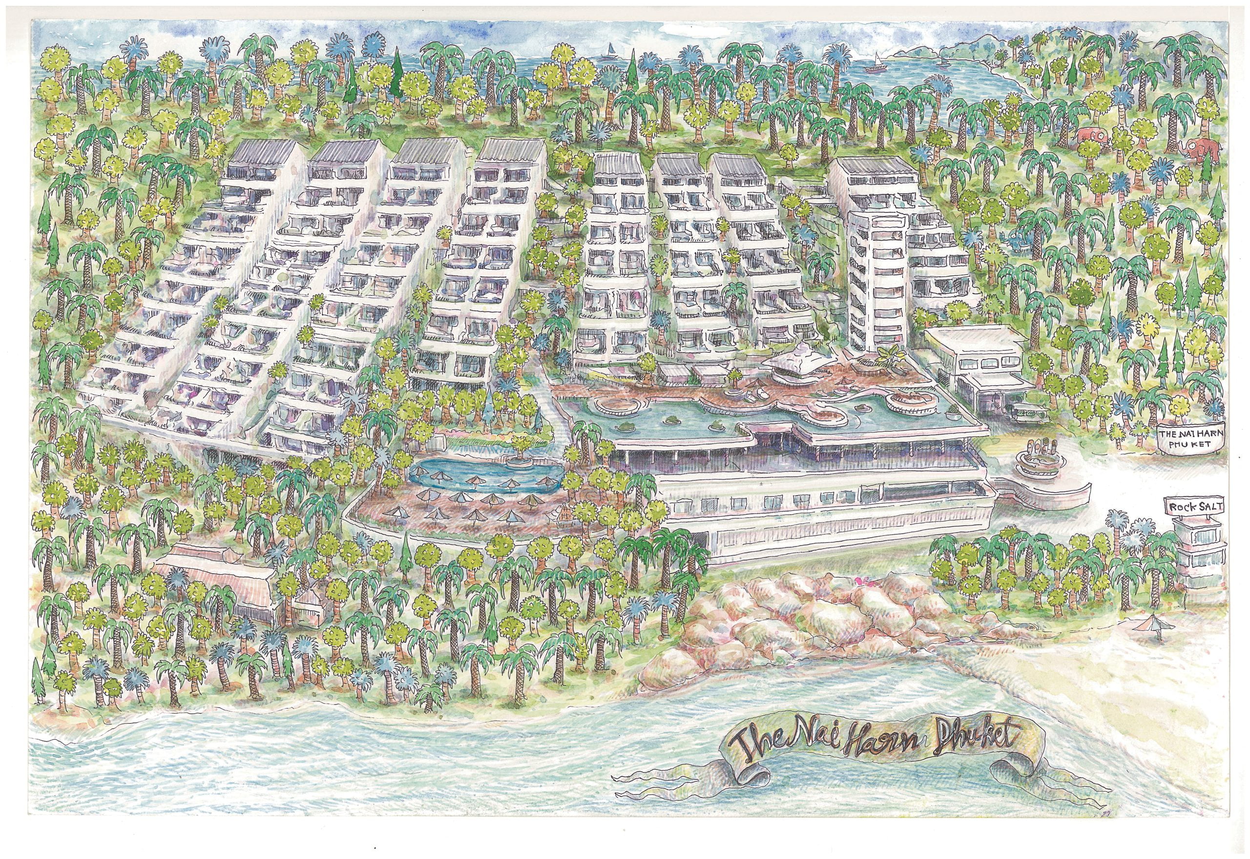 Karte - The Nai Harn Phuket